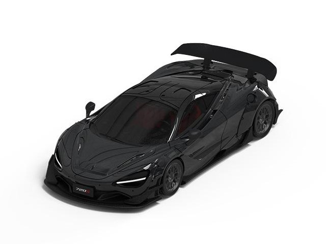 新品 SC64012 SUPCAR 1/64 マクラーレン McLaren 720S Black, Boost