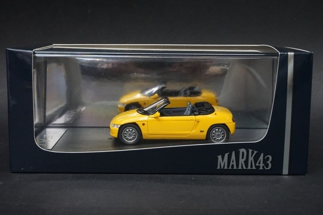 1/43 MARK43 PM4389Y ホンダ ビート (PP1) カーニバルイエロー, Boost