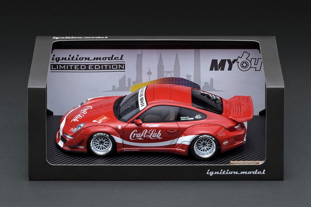 新品 IG3861 イグニッションモデル 1/18 RWB 997 Red ※東京オート