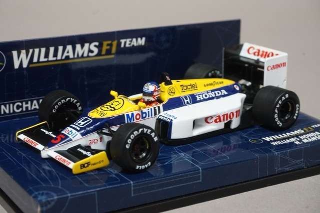 1/43 ミニチャンプス 400860005 ウィリアムズ ホンダ FW11 1986 #5 N