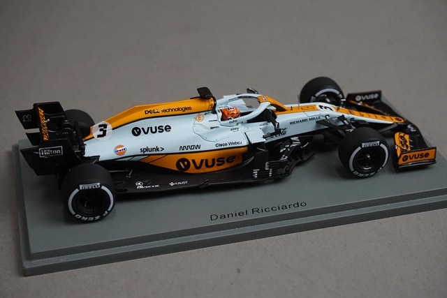 1/43 スパーク S7678 マクラーレン MCL35M モナコGP 2021 #3 D