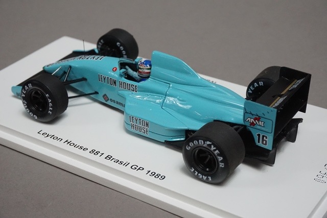 1/43 スパーク TR012 FORZA特注 レイトンハウス マーチ 881 ブラジルGP