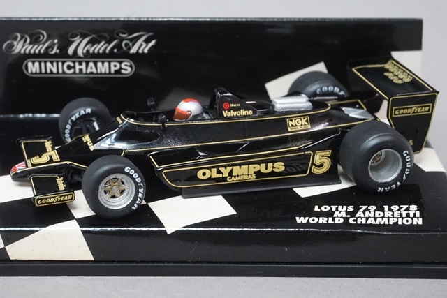 1/43 ミニチャンプス 430780005 ロータス 79 M.アンドレッティ