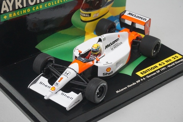 1/43 ミニチャンプス 540914391 マクラーレン ホンダ MP4-6 ドイツGP