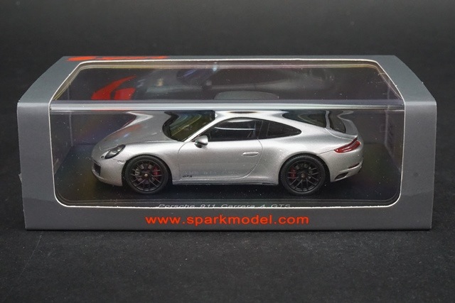 1/43 スパーク S7621 ポルシェ 911 カレラ 4 GTS 2018 シルバー, Boost