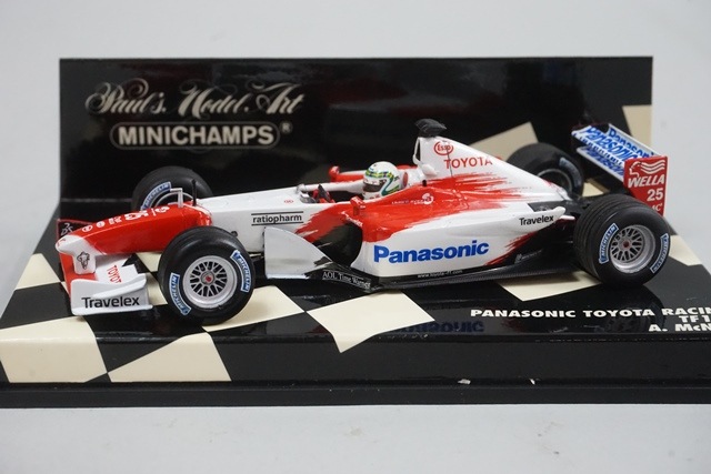 1/43 ミニチャンプス 400020025 パナソニック トヨタ レーシング TF102