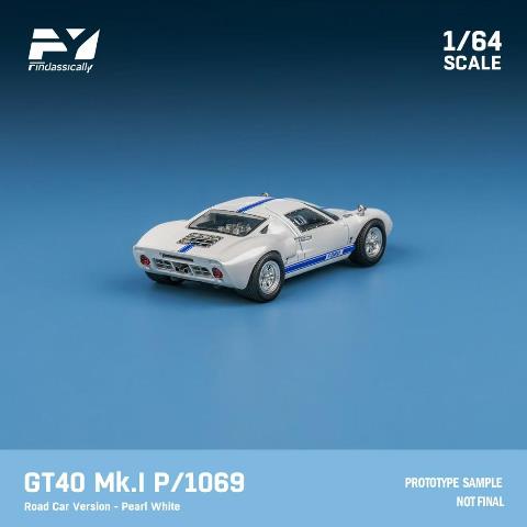 新品 FY64078 Finclassically 1/64 フォード Ford GT40 Mk.I P1059