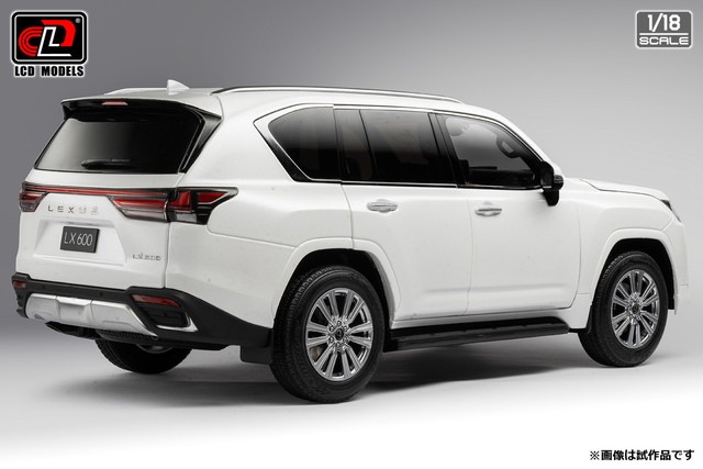 新品 LCD18021WH LCD 1/18 レクサス LX600 ホワイト , Boost Gear