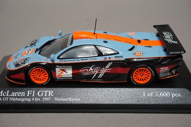 1/43 ミニチャンプス 530174302 マクラーレン F1 GTR FIA GT 1997 #2