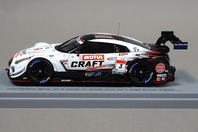 1/43 エブロ 45712 CRAFTSPORTS MOTUL GTR スーパー GT500 2019 SUGO