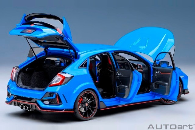 新品 73224 オートアート 1/18 ホンダ シビック タイプR （FK8） 2021