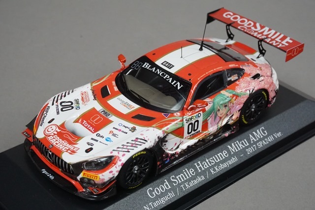 1/43 グッドスマイルレーシング 842108 初音ミク AMG 2017 SPA24h Ver