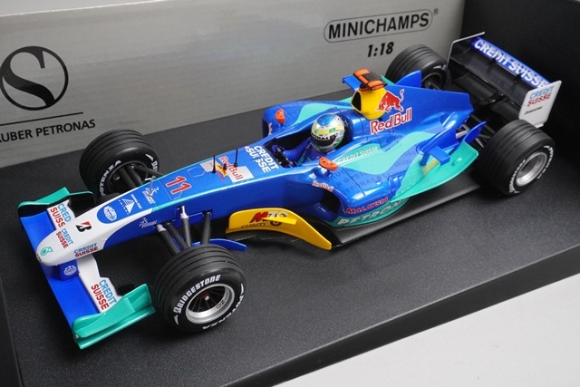 1/18 ミニチャンプス 100040011 ザウバー ペトロナス C23 #11 G