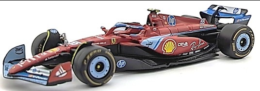 新品 18-36844SMIA ブラーゴ 1/43 フェラーリ SF-24 F1 マイアミ Miami