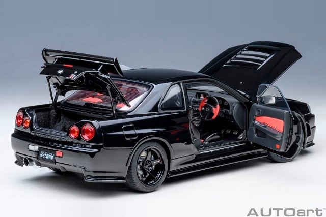 新品 77463 オートアート 1/18 日産 ニスモ R34 GT-R Z-tune