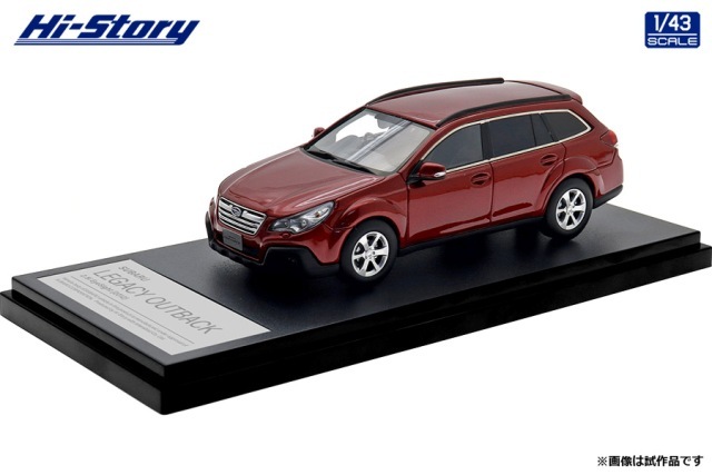 新品 HS512RE ハイストーリー 1/43 スバル SUBARU LEGACY OUTBACK 2.5i