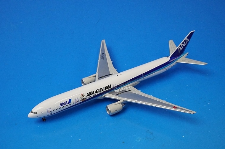 ガンダムジェット 1/400 1/400 B777-300 ANA ガンダムジェット JA755A