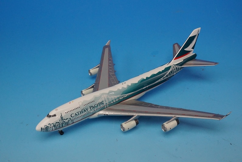 1/400 B747-400 キャセイパシフィック Bridge to the Heart of Asia