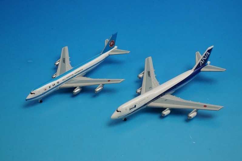 1/600 THANKS JUMBO! サンクスジャンボ B747 ANA 退役記念フィギュア