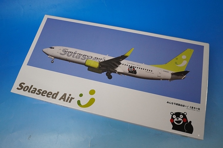 1/100 B737-800W ソラシドエア くまモン号 JA805X [SNJ1001］ エバー