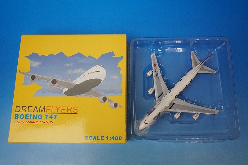 1/400 B747-400D JAL Dream Skyward 松井秀喜 JA8907 DREAM FLYERS