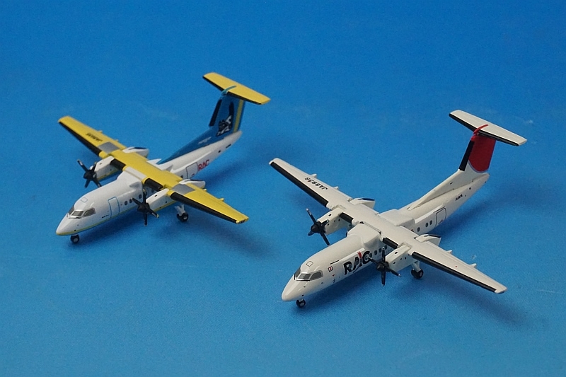 1/500 DHC-8-100/300 RAC 琉球エアコミューター 新旧2機セット JA8935