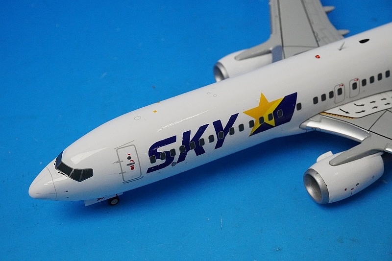 1/200 B737-800 スカイマーク ウイングレット 赤ハート JA73NX