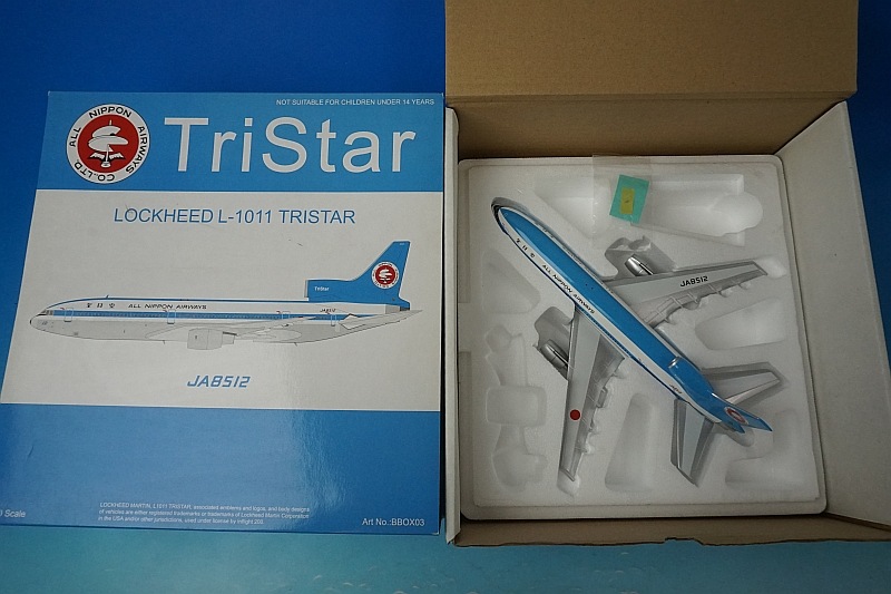 1/200 ロッキード L-1011 トライスター ANA モヒカン JA8512 ［BBOX03
