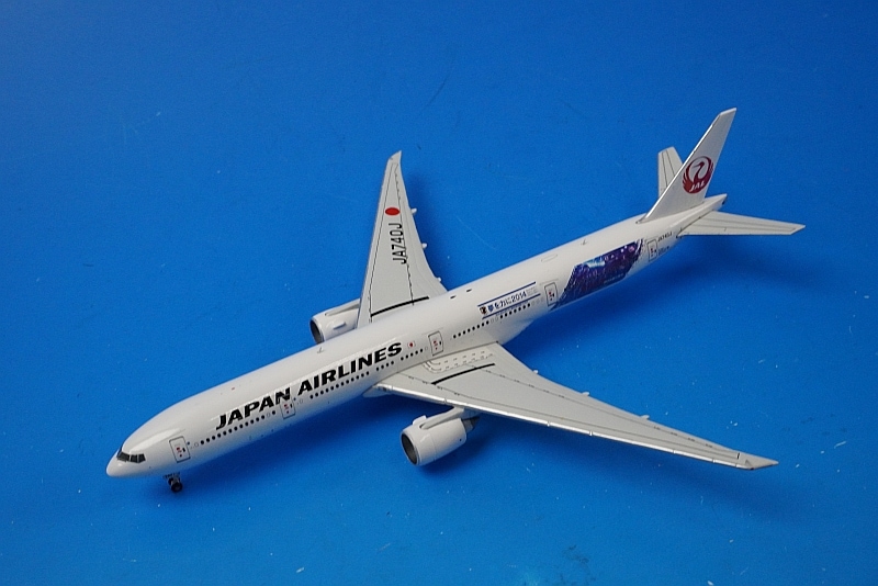 1/400 B777-300 JAL サムライブルー 応援ジェット2号機 JA740J