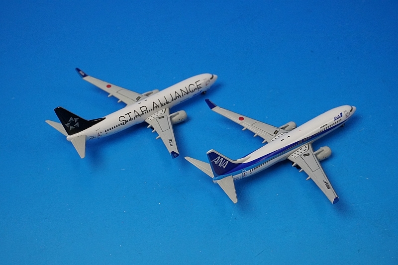 1/500 B737-800 ANA スターアライアンス＆通常塗装 JA51AN・JA52AN