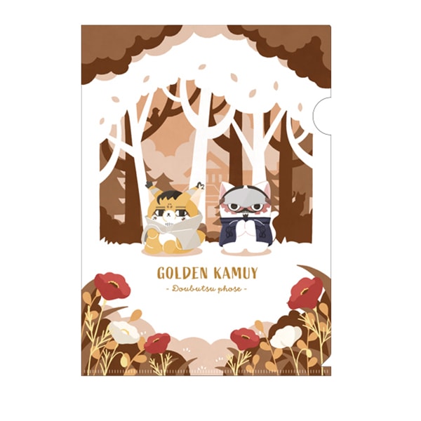 ゴールデンカムイ どうぶつフォーゼ クリアファイル(2) 鶴見中尉＆尾形