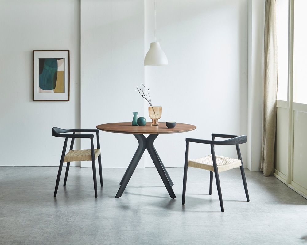 円形ダイニングテーブル MAR_WA 直径100・110・120cm オーク