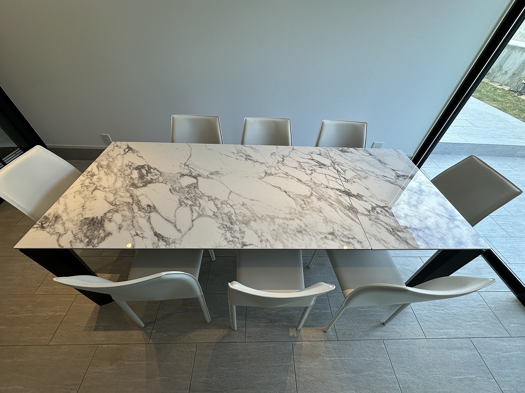 ダイニングテーブル Calligaris カリガリス Table Delta ceramic