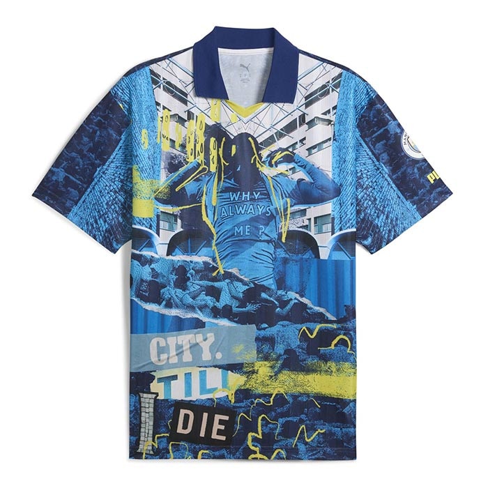 プーマ マンチェスターシティ FTBLNRGY+ レトロジャージー PUMA