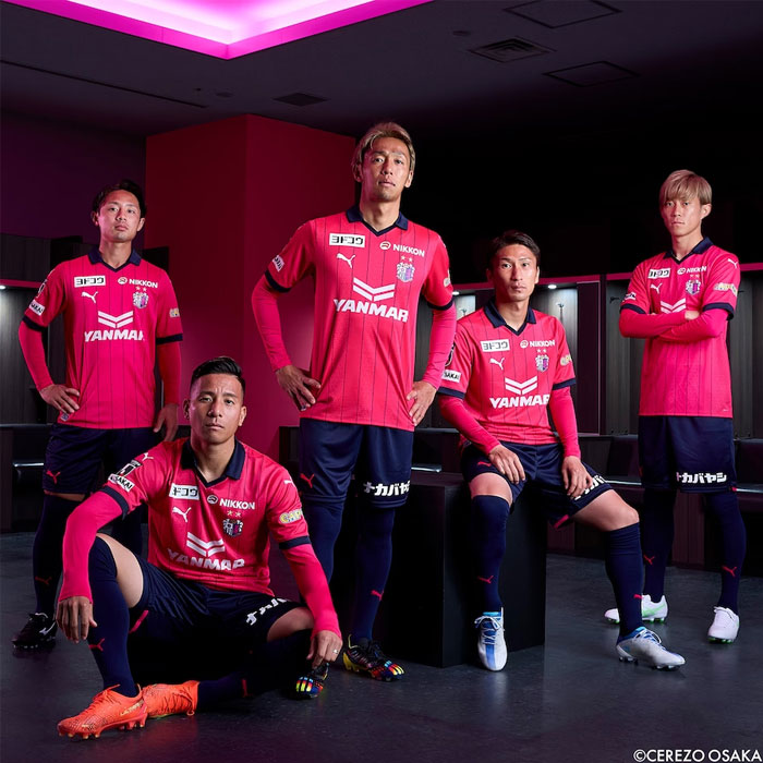 プーマ セレッソ大阪 2023 半袖 1ST ゲームシャツ 大迫塁 PUMA