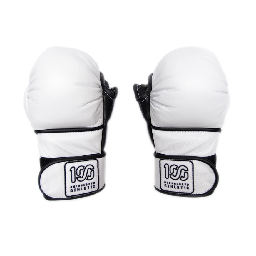 100A MMA POUNDING GLOVES WHITE | オープンフィンガーグローブ