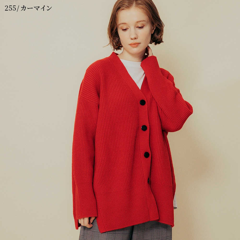 カシミヤ100％ イージーカーディガン | Material,Cashmere | FUKAKINET