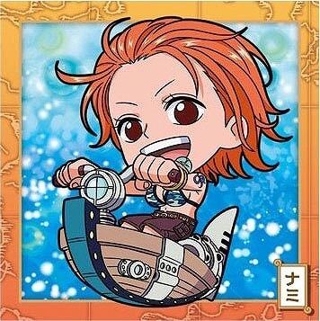 SW7-15 ナミ N にふぉるめーしょん ワンピース大海賊シールウエハース