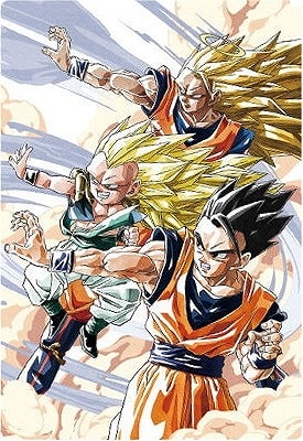 5-27 超サイヤ人3 孫悟空＆アルティメット孫悟飯＆超サイヤ人3