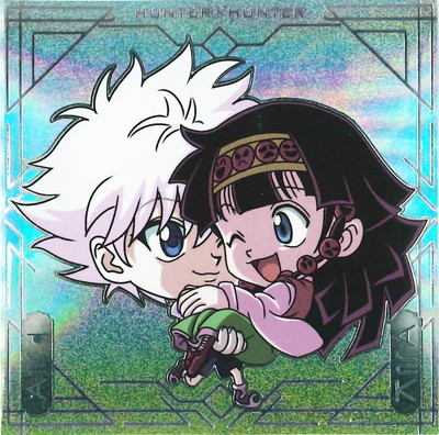 HH8-35 キルア＆アルカ SEC にふぉるめーしょん HUNTER×HUNTER シール