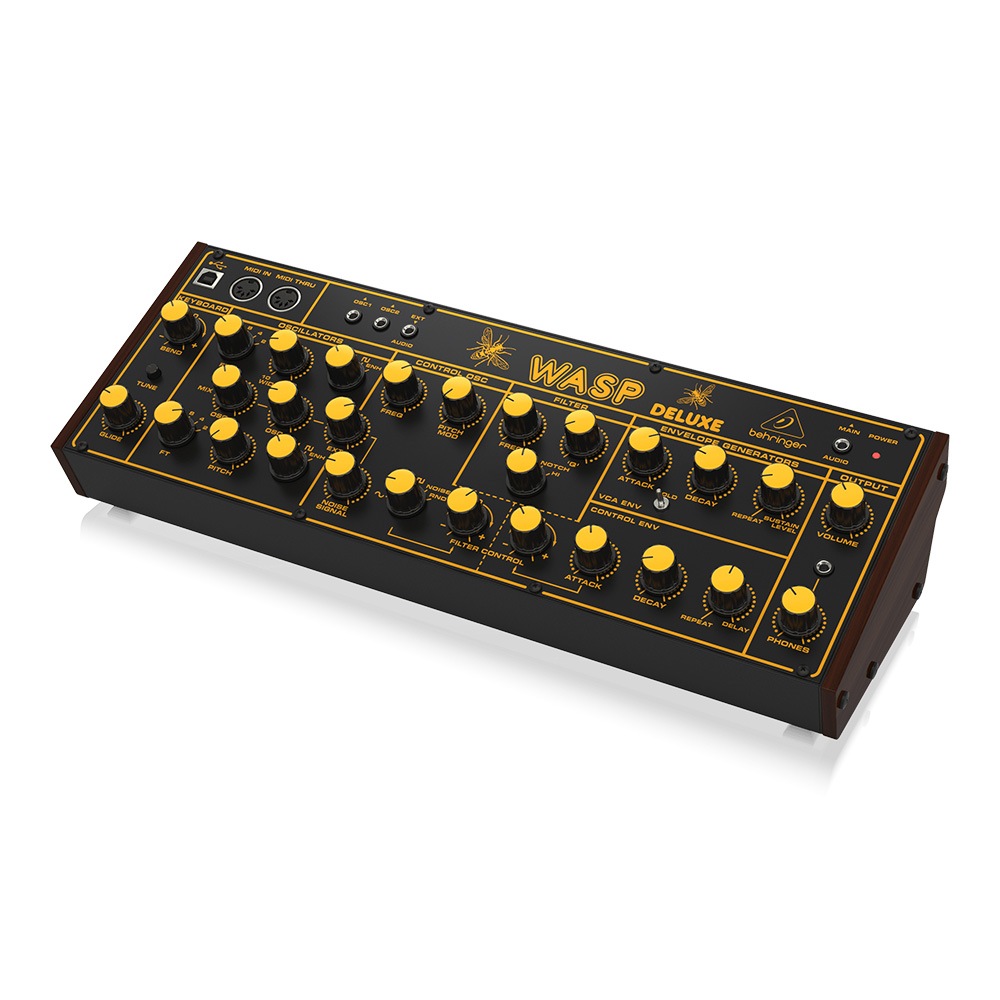 BEHRINGER WASP DELUXE ハイブリッドシンセサイザー Hibino.com