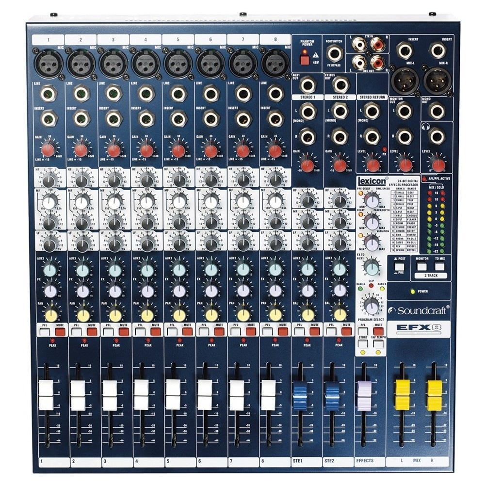 Soundcraft EFX8 アナログミキサー Hibino.com (ヒビノ公式ECサイト