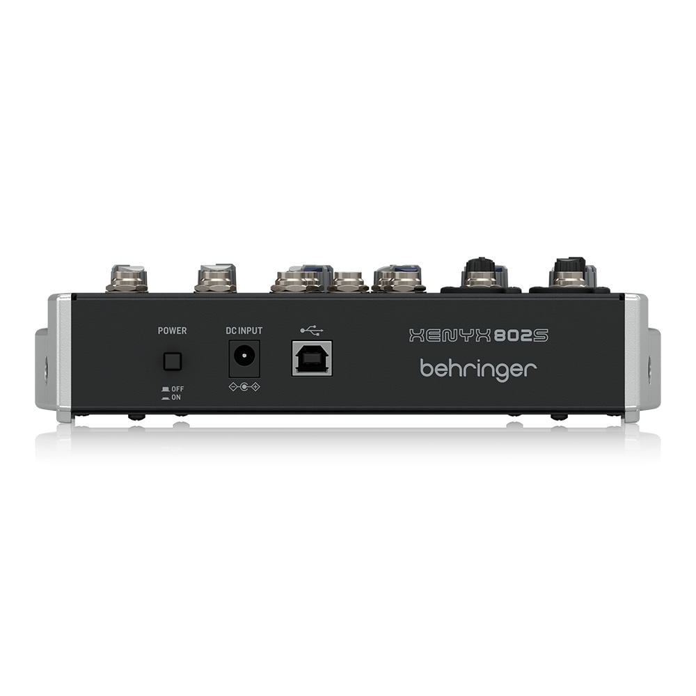 BEHRINGER XENYX 802S USB I/O 搭載 8ch アナログミキサー Hibino.com