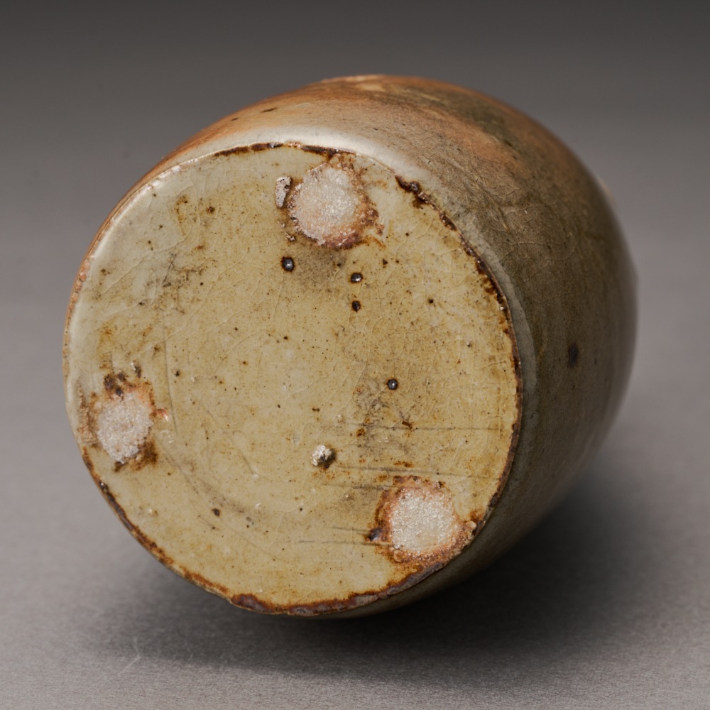 白丹波辣韮徳利（今西公彦） Tanba Sake Bottle（Masahiko Imanishi