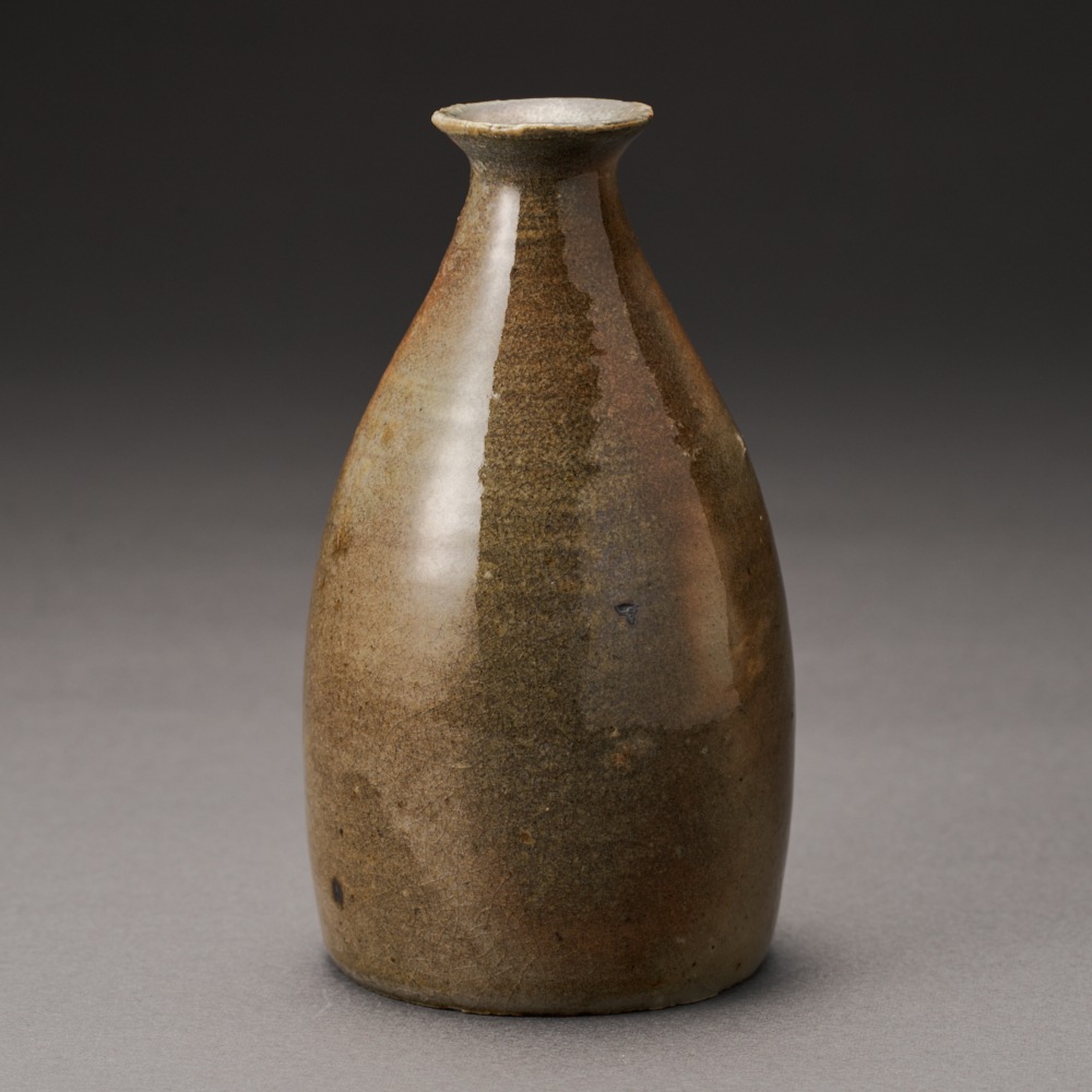 白丹波辣韮徳利（今西公彦） Tanba Sake Bottle（Masahiko Imanishi