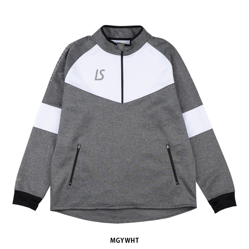 ルースイソンブラ/LUZ e SOMBRA ハーフジップジャージトップス/SINGLE