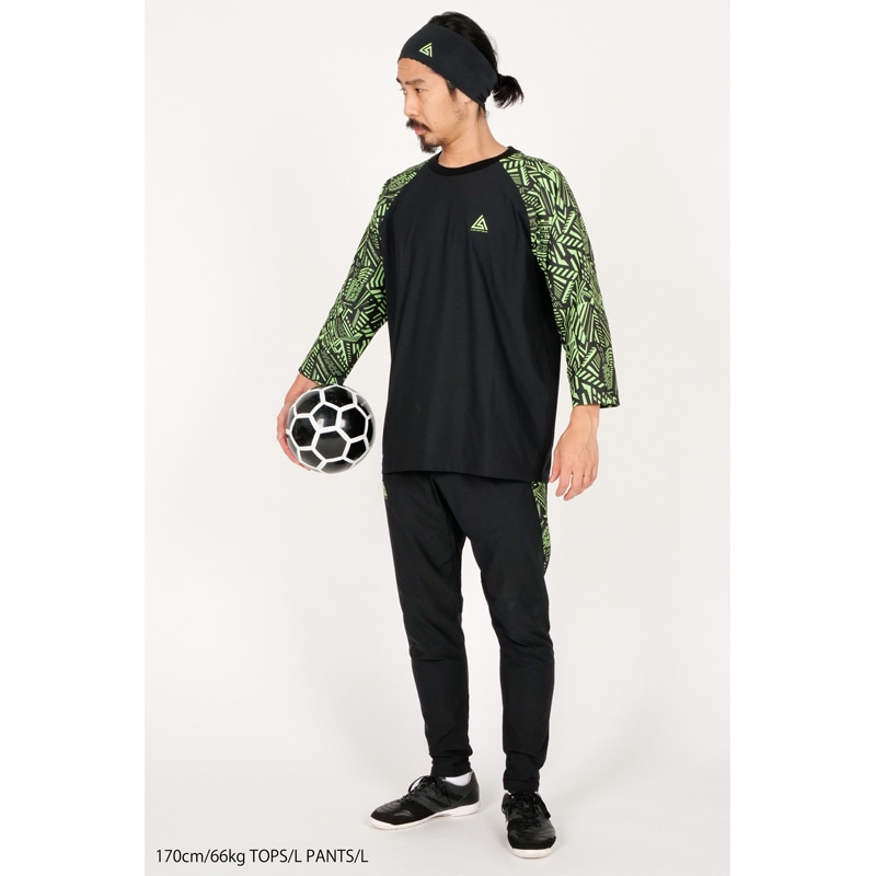 ルースイソンブラ/LUZ e SOMBRA 七分袖プラクティスシャツ/LTT NJ