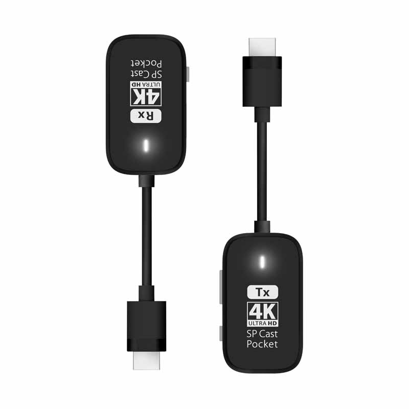 SPCastPocket4K 4K対応ワイヤレスHDMI to HDMI ワイヤレスミラーリング