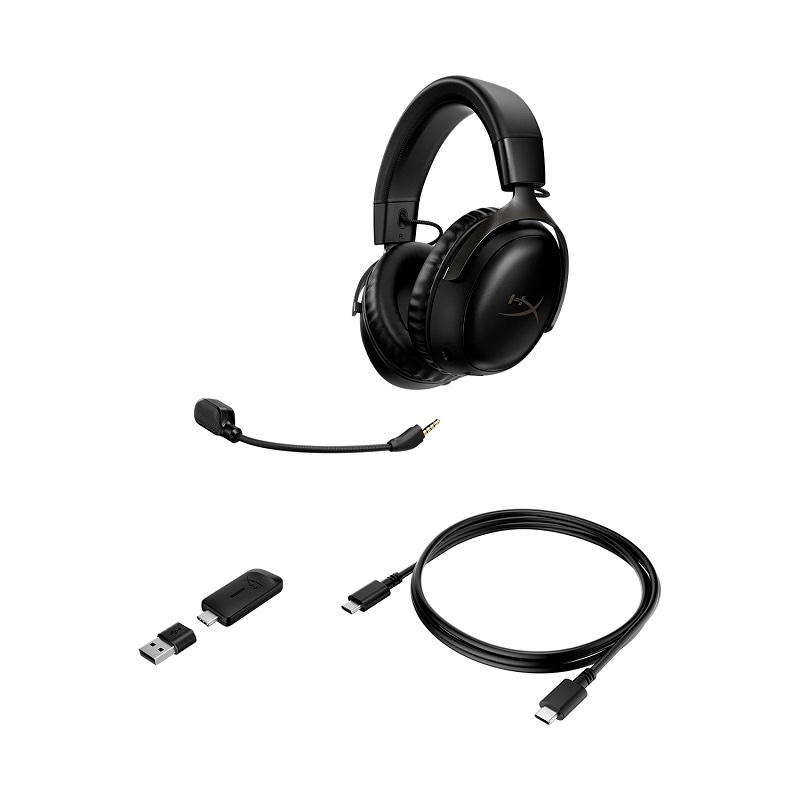 HyperX Cloud III ワイヤレス ゲーミングヘッドセット 77Z45AA