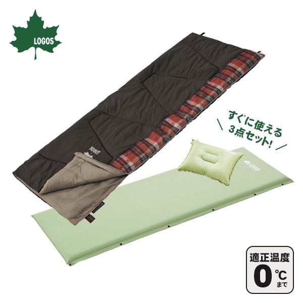 LOGOS 寝袋 丸洗いソフトタッチシュラフ・-4 #72600530 ｜ あんしんの